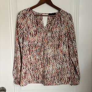 {The Limited} Colorful Patterned Blouse